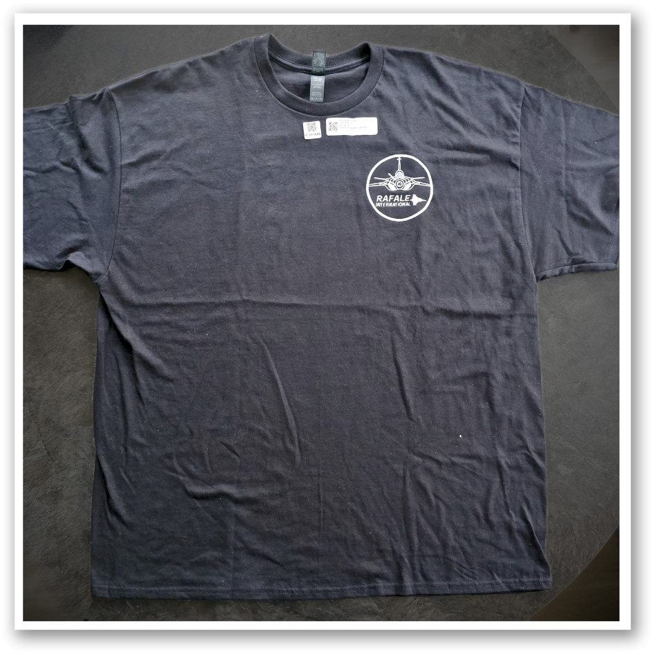 Dassault Rafale Fighter Jet T-Shirt - Technical Airframe Tribute | AeroJoy