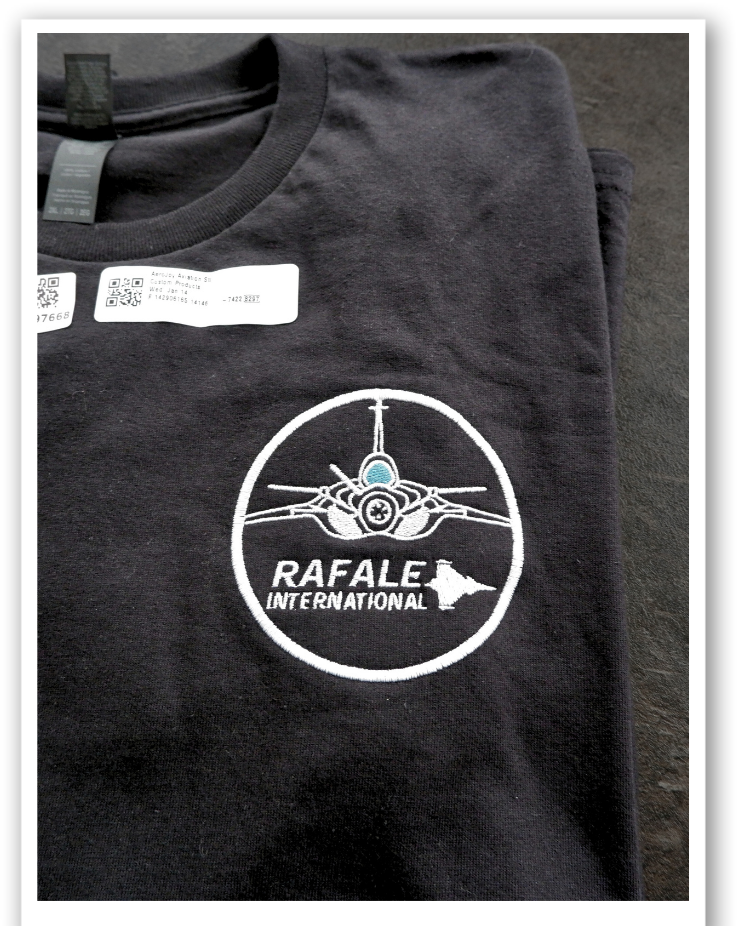 Dassault Rafale Fighter Jet T-Shirt - Technical Airframe Tribute | AeroJoy